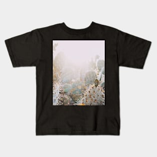 Cacti, Desert, Modern art, Wall art, Print, Minimalistic, Modern, Scandinavian print Kids T-Shirt